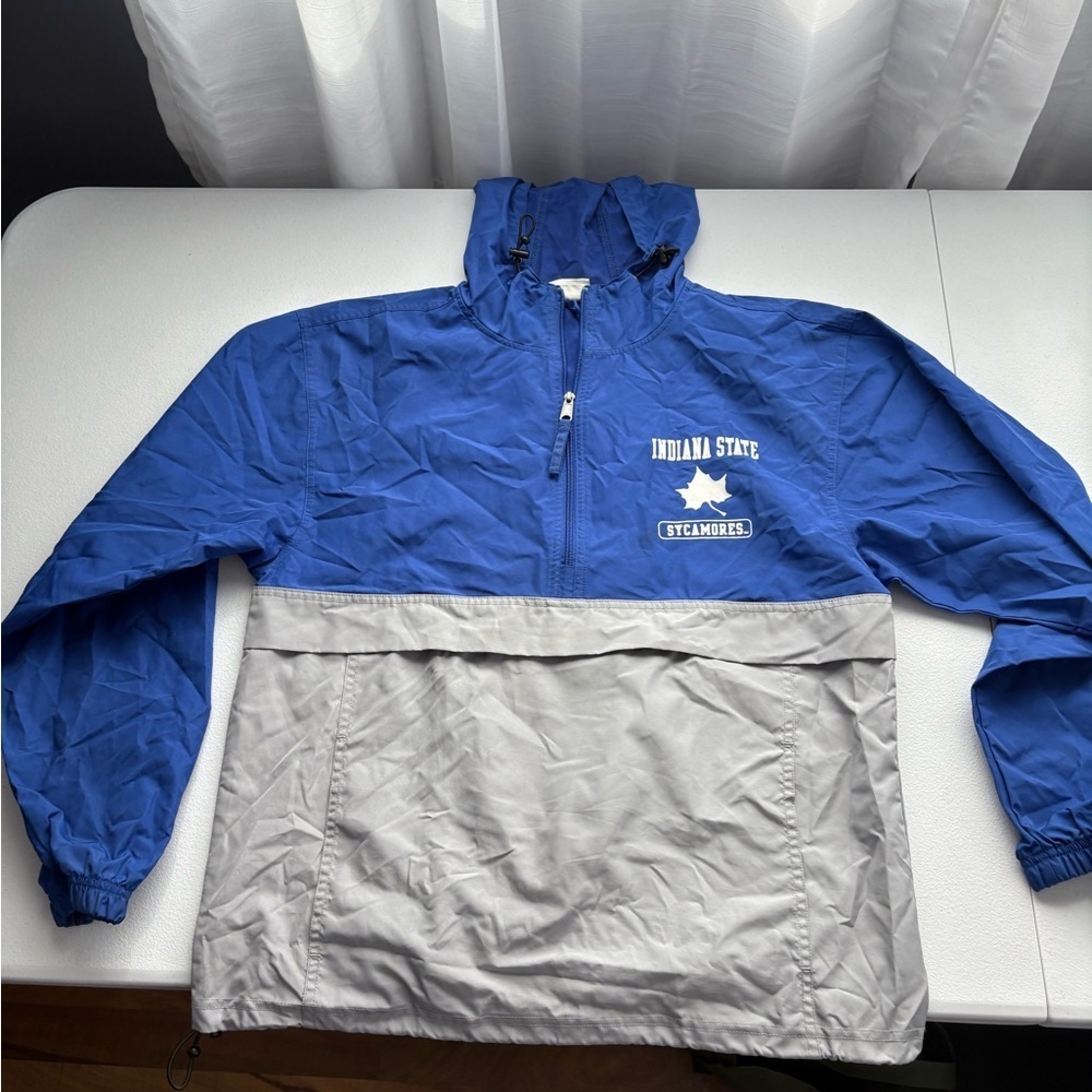 Indiana State Sycamores‎ small  Blue and Gray Wind breaker